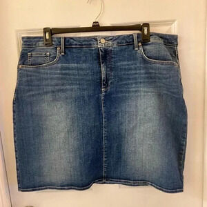 NYDJ Women’s Size 18 Denim Skirt